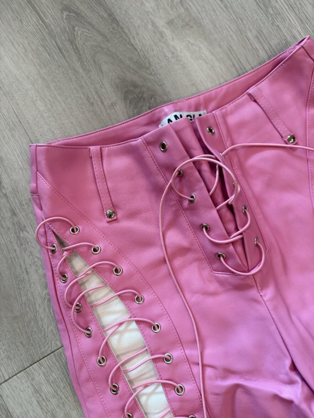 I.AM.GIA Women's Pink Trousers - Picture 4 of 5
